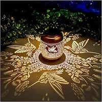 Hummingbird Solar Lanterns Outdoor Waterproof Hanging