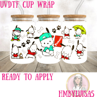 Puppy Love UVDTF cup wrap 