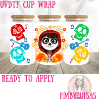 Coco Music UVDTF cup wrap