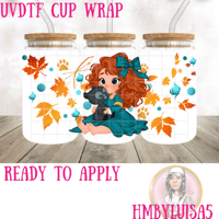 Baby Merida UVDTF cup wrap