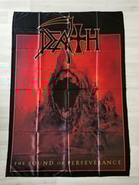 Image 1 of DEATH - The sound of perseverance Flag (cloth poster Banner tapestry) Death metal Chuck Schuldiner