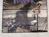 Image 3 of DEMOLITION HAMMER - Epidemic of violence Flag 3' x 3' (cloth poster Banner tapestry) Thrash metal