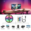 MSL USB LED Strip Lights APP Control Color Changing RGB Flexible Room Decoration