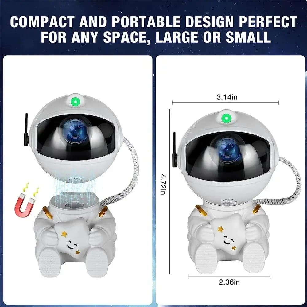 Galaxy Star Astronaut Projector LED Night Light Starry Sky Projectors Lamp Decoration Bedroom Room