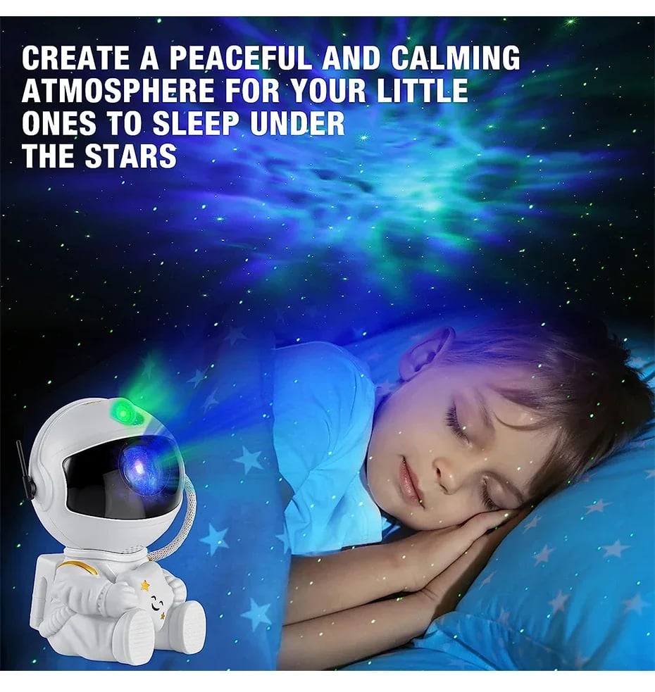 Galaxy Star Astronaut Projector LED Night Light Starry Sky Projectors Lamp Decoration Bedroom Room