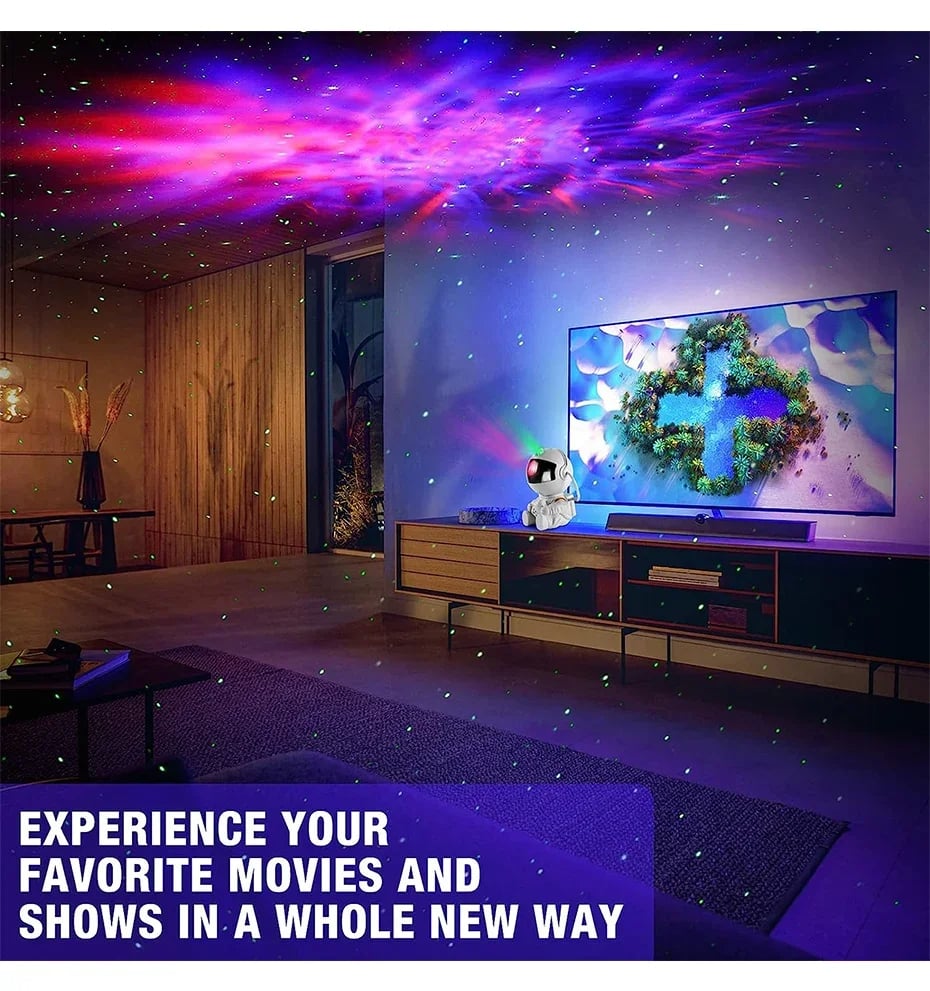 Galaxy Star Astronaut Projector LED Night Light Starry Sky Projectors Lamp Decoration Bedroom Room