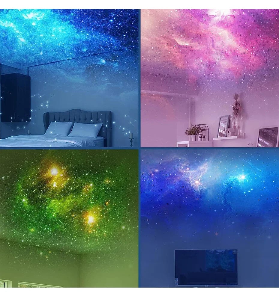 Galaxy Star Astronaut Projector LED Night Light Starry Sky Projectors Lamp Decoration Bedroom Room
