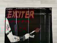 Image 2 of EXCITER - Heavy metal maniac Flag (cloth poster Banner tapestry) Canadian Thrash Speed metal