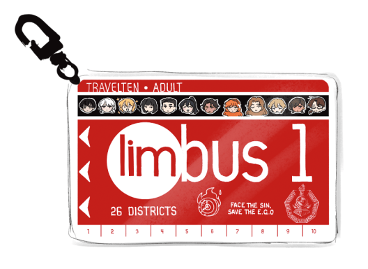 Image of Limbus Company Travel10 Pass Charm