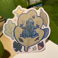 little frog - vinyl sticker