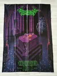 Image 1 of GORGUTS - Considered dead Flag (cloth poster Banner tapestry) Old school Death metal