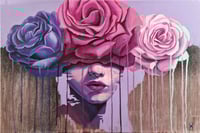 Headroses cyan drip