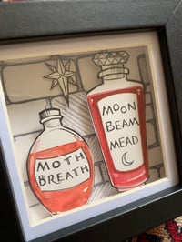 Image 2 of Two Rose Red Paper potions