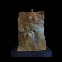 PETER HAYES - 'MOTHER & DAUGHTER' - UNIQUE CERAMIC SCULPTURE