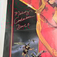 Image 2 of Melody Anderson Signed Rare1980 Flash Gordon Original Vintage Poster Folded 27 x 41