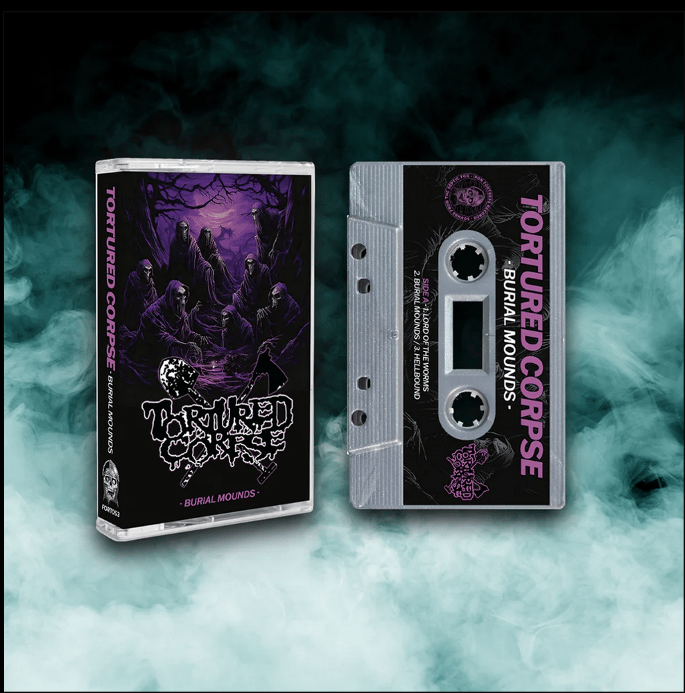 Image of Tortured Corpse - Burial Mounds + Necrophilic Lust Cassette