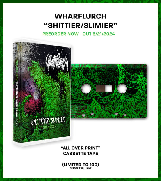 Image of Wharflurch - Shittier / Slimier Cassette