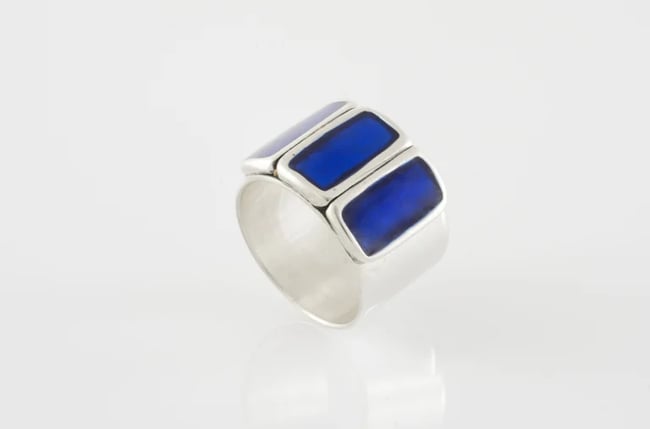 Statement Geometrical Ring-Various colors
