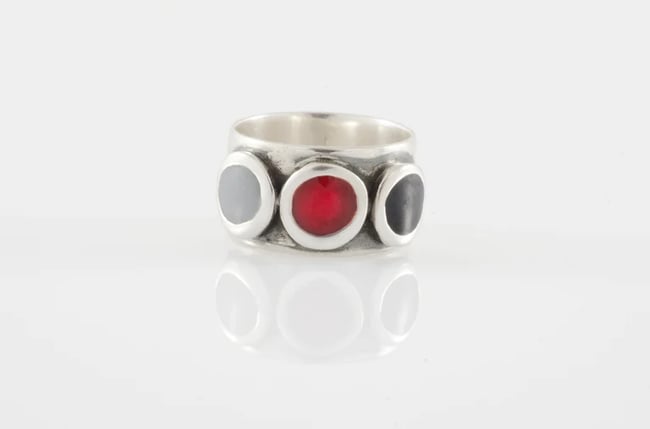 Three Circle Ring- Various colors
