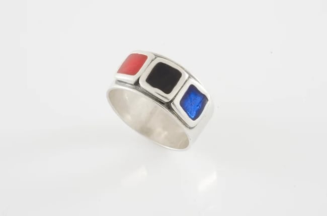 Three Squares Ring-Various colors