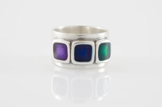 Three Squares Ring-Various colors