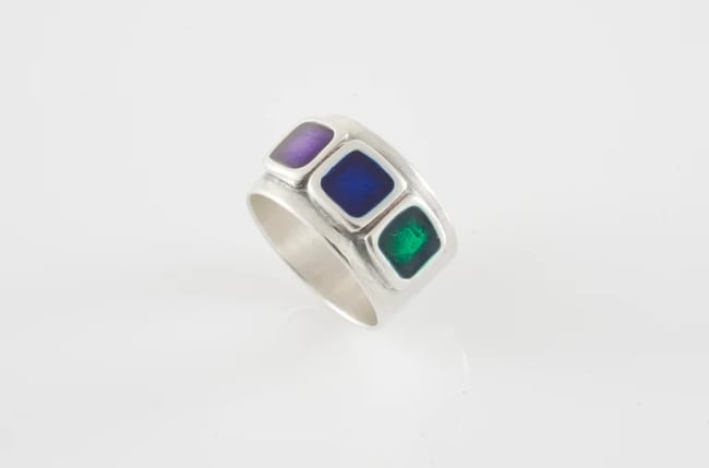 Three Squares Ring-Various colors