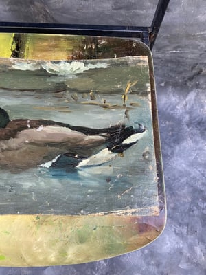 Image of painting chair - duck