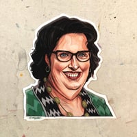 Image 1 of Phyllis SCRANTON Waterproof Sticker!