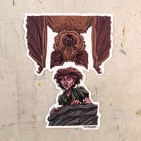 Image 1 of Night Hob and Bat THE NEVERENDING STORY Waterproof Sticker!