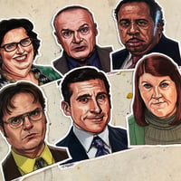 Image 2 of SCRANTON Waterproof Sticker 6 Pack SET - Includes FREE XMAS Card!