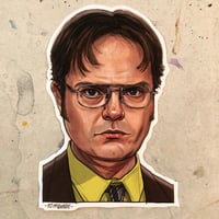 Image 3 of Dwight Scranton Sticker!