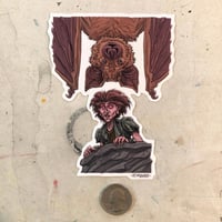 Image 4 of Night Hob and Bat THE NEVERENDING STORY Waterproof Sticker!