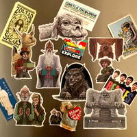 Image 1 of NEVERENDING Fridge Magnets 7 Pack SET - Includes FREE XMAS Card!