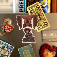 Image 4 of Night Hob & Sleepy Bat NEVERENDING Fridge Magnet!