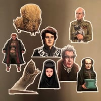 Image 3 of MIND KILLER Fridge Magnet 8 Pack SET - Includes Mind Killer Xmas Card!