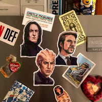 Image 1 of RICKMAN Fridge Magnets 3 Pack COMBO!