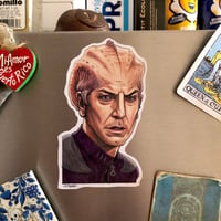 Image 2 of DR. LAZARUS FRIDGE MAGNET!