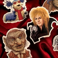 Image 2 of LITTLE GOBLIN CITY STICKERS 5 Pack SET!