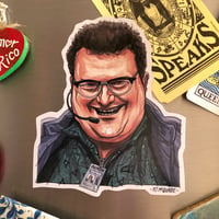 Image 2 of Nedry JURASSIC Fridge Magnet