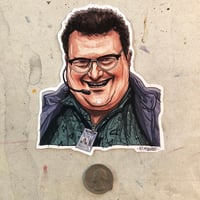 Image 3 of Nedry JURASSIC Waterpoof Sticker