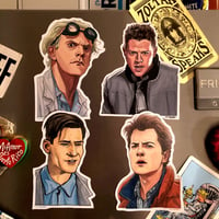 Image 3 of BttF Fridge Magnet 4 Pack!