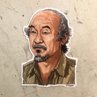 Image 1 of Mr. Miyagi KARATE KID Waterproof Sticker