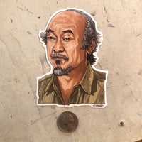 Image 2 of Mr. Miyagi KARATE KID Waterproof Sticker