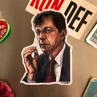 Image 2 of The Smoking Man Fridge Magnet!