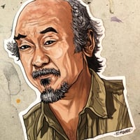 Image 4 of Mr. Miyagi KARATE KID Waterproof Sticker