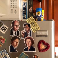 Image 4 of XFILES Fridge Magnet 4 Pack SET!