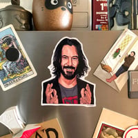 Image 1 of Keanu FRIDGE MAGNET!