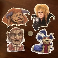 Image 2 of GOBLIN CITY 4 Pack STICKERS Waterproof!