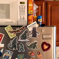 Image 3 of MONSTER ISLAND Fridge Magnet 6 Pack SET - Includes FREE Bday Card!