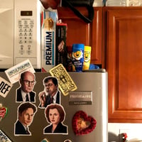 Image 5 of XFILES Fridge Magnet 4 Pack SET!